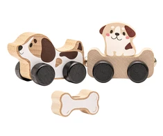 Medinis žaislas Cubika Smart Dogs Bone 15443
