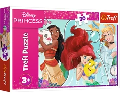 Trefl Dėlionė 30 vnt. - Disney princesės