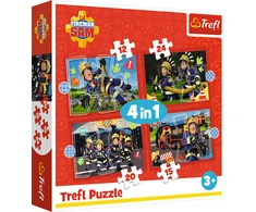 Trefl dėlionė 71 vnt. - Ugniagesys Semas