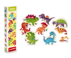 Puzzlika Edukacinė dėlionė - Laimingi dinozaurai (15252)