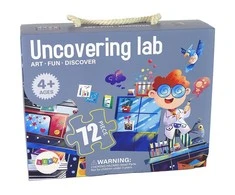 Dėlionė Lean Toys Laboratorija 72 detalių