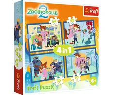 Trefl Dėlionė 207 vnt. - Zootropolis 2