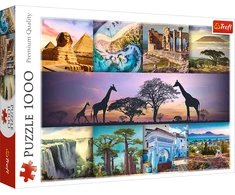 Trefl Dėlionė 1000 vnt. - Afrika