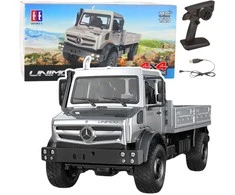 Double E Nuotolinio valdymo visureigis Mercedes Unimog 4x4 1:20