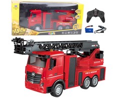 Huina Nuotoliniu būdu valdoma gaisrinė su kopėčiomis HUI NA TOYS 15CH 1:18