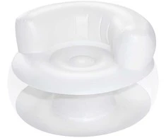 Pripučiamas fotelis Bestway 75138 baltas