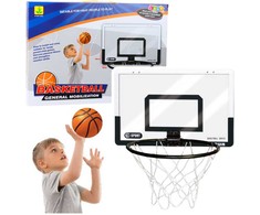 Dėlionė Lean Toys Basketball Set Backboard Shield Hoop Ball Pump