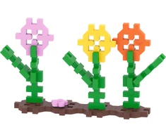 Vaikiškas žaidimas Connect Flowers Trefl 02887