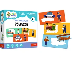 Dėlionė Žaidimas Transporto priemonės - Mažylių ABC - Trefl 02907