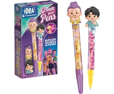 Idea Art Mini Pen Factory K-Pop Demon Hunters Rumi and Jinu Clementoni 18480