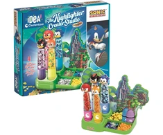 Idea Art Sonic Highlighter Marker Factory Set 4 Pieces Clementoni 18424