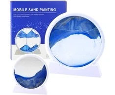 Lean 3D Smėlio Dekoracija 360° Mėlyna