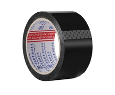 Lean Juoda akrilinė pakavimo juosta 48 mm x 50