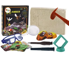 Lean Toys Archeologinis rinkinys vaikams su vabzdžiais gintare