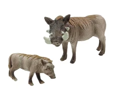 Figūrėlių rinkinys Lean Toys Afrikinis šernas su jaunikliu