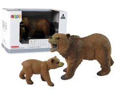 Lean Toys Figūrėlių rinkinys Grizliai, 2 vnt.