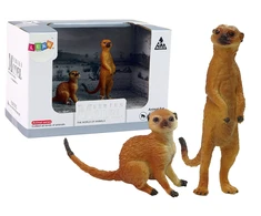 Surikatų figūrėlių rinkinys Lean Toys, 2vnt