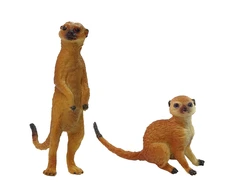 Surikatų figūrėlių rinkinys Lean Toys, 2vnt