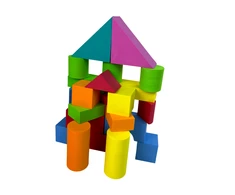 Lean Toys Edukaciniai minkšti blokeliai 41 vnt.