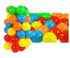 Lean Toys Plastikiniai kamuoliukai baseinui, 50 vnt., 7 cm skersmens