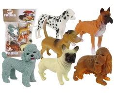 Šunų figūrėlių rinkinys Lean Toys, 6vnt.