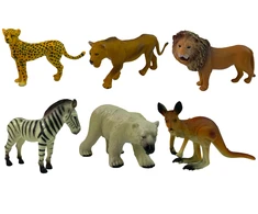 Figūrėlių rinkinys Afrikos gyvūnai Lean Toys