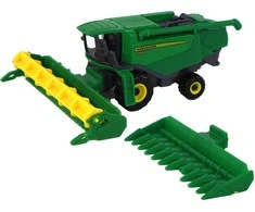 Žaislinis kombainas Lean Toys, žalias