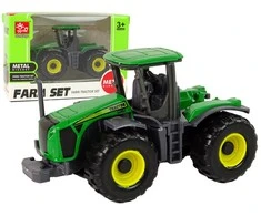 Lean Toys Žemės ūkio traktorius SunQtoys, žalias