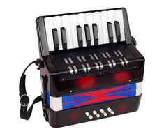 Lean Toys Akordeon Instrument Muzyczny Dla Dzieci Muzyka Juodas