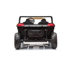 Lean Cars Keturvietis vaikiškas elektromobilis Buggy A033, auksinis
