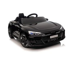 Lean Cars Vienvietis akumuliatorinis automobilis Audi E- Tron GT, juodas