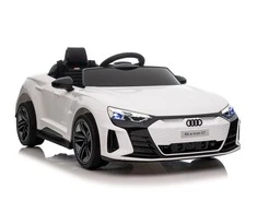 Lean Cars Vienvietis akumuliatorinis automobilis Audi E- Tron GT, baltas