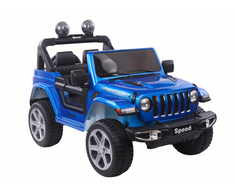 Lean Cars Vienvietis vaikiškas elektromobilis 4x4 LeanToys FT-938, mėlynas