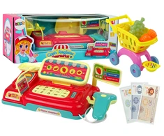 Kasos aparatas su vežimėliu Lean Toys