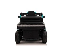 Lean Cars Vienvietis elektromobilis su priekaba Mercedes-Benz Axor XMX622, mėlynas
