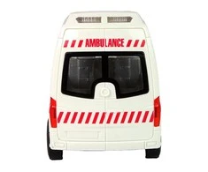 Lean Toys Greitosios pagalbos automobilis su garsais ir šviesomis