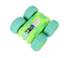 Amfibia Lean Toys Radijo bangomis valdomas automobilis Amphibious žalias