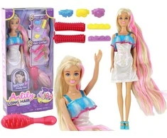 Lean Toys Anlily lėlė su priedais, 30 cm