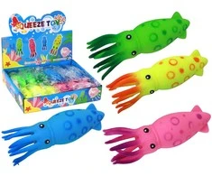 Lean Toys Anti-streso žaislas kalmaras, 16x5 cm
