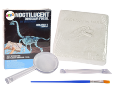 Zestaw Archeologijos kasinėjimų rinkinys dinozauro skeleto 3D brachiozauro holograma