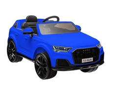 Lean Cars Akumuliatorinis automobilis Audi Q7 Mėlynas dažytas