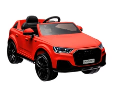 Lean Cars Akumuliatorinis automobilis Audi Q7 Raudonas dažytas