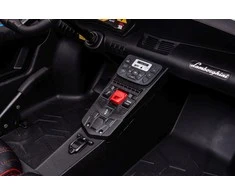 Lean Cars Vienvietis žaislinis elektromobilis Lamborghini XXL, mėlynas