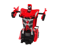 Lean Toys 2in1 Nuotolinio Valdymo Robotas Automobilis Raudonas