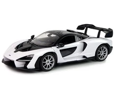 Nuotoliniu būdu valdomas automobilis R/C McLaren Senna Rastar 1:14, baltas