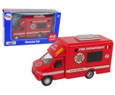 Lean Toys Žaislinis gelbėjimo automobilis