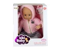 Lean Toys Lėlė LeanToys mergaitėms, rožinė
