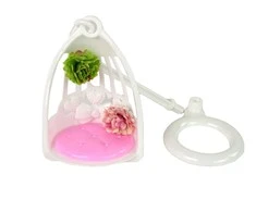 Lean Toys Lėlė LeanToys su ilgais raudonais plaukais ir mėlynomis akimis, 30 cm
