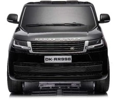 Dvivietis vaikiškas elektromobilis Lean Cars DK-RR998 Range Rover, juodas