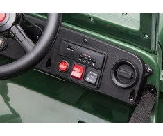 Lean Cars Vaikiškas elektromobilis JH103, armijos žalias